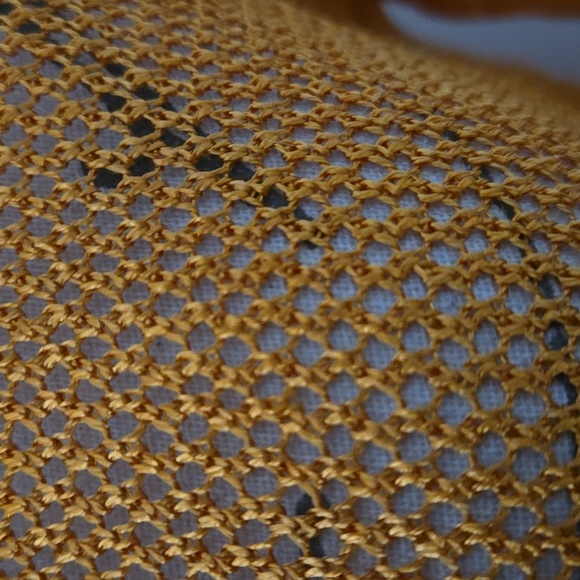 WHITE HOUSE BLACK MARKET NET COVERUP OPEN DUSTER CARDIGAN NWT XS AURA GOLD - Picture 7 of 14